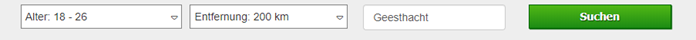 Suchfilter bei fickendo.com